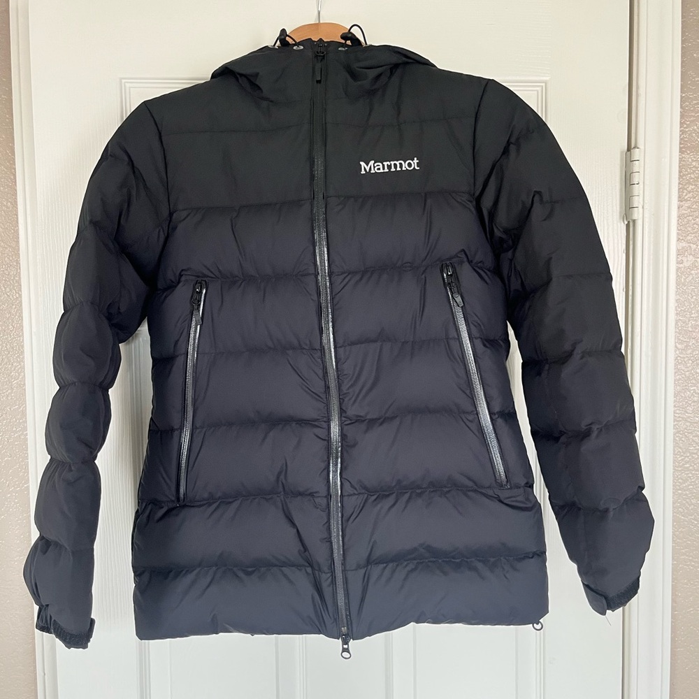 Marmot Women’s Down Ski Jacket Size XS Black